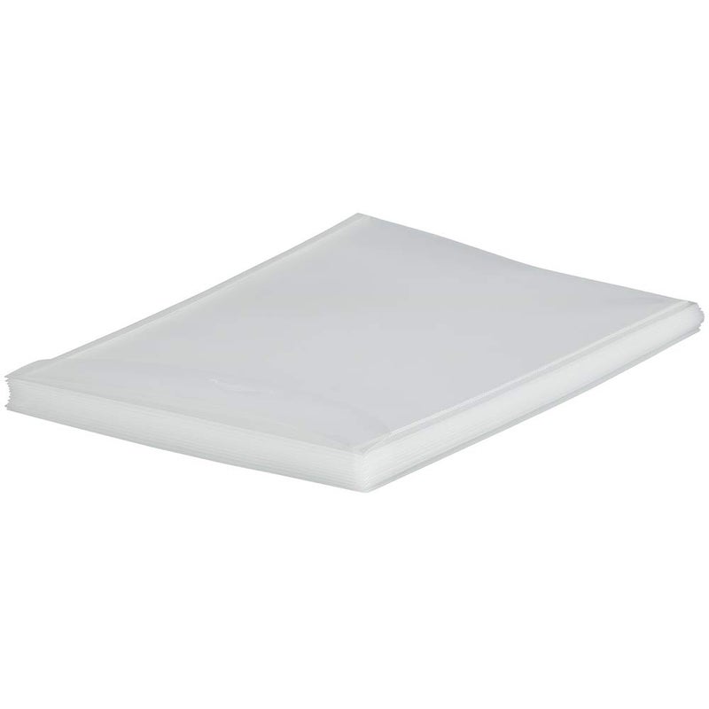 JAM PAPER Plastic Envelopes with Tuck Flap Closure - Letter Open End - 9 7/8 x 11 3/4 - Clear - 12/Pack - Image 3